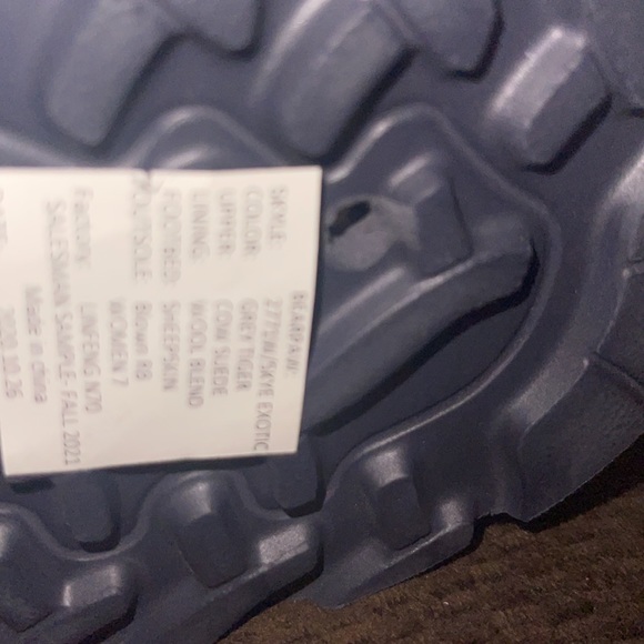 Women ankle boots brand new size 7 grey with black stripes - Picture 4 of 7